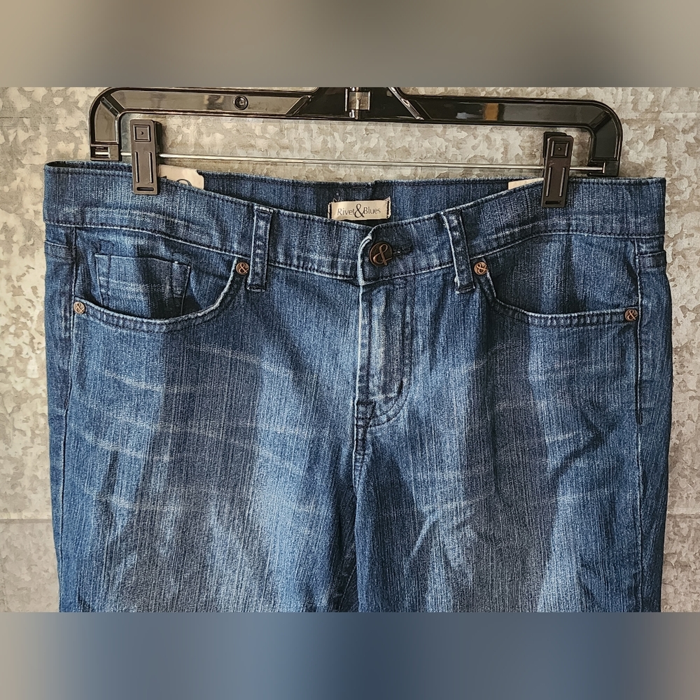 Rivet & Blues Denim Style Hayden Straight Jeans Womens 10